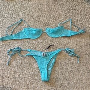 Triangl Swimwear Aqua Bikini Set